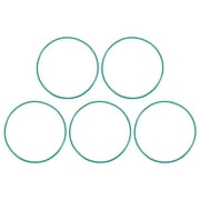 Seal Gasket Brown 10Pcs uxcell Fluorine Rubber O Rings 5mm OD 1.9mm Width 1.2mm Inner Diameter